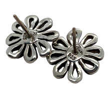 Load image into Gallery viewer, Estate Tiffany & Co. 18K Gold and Sterling Silver Paloma Picasso Flower Earrings